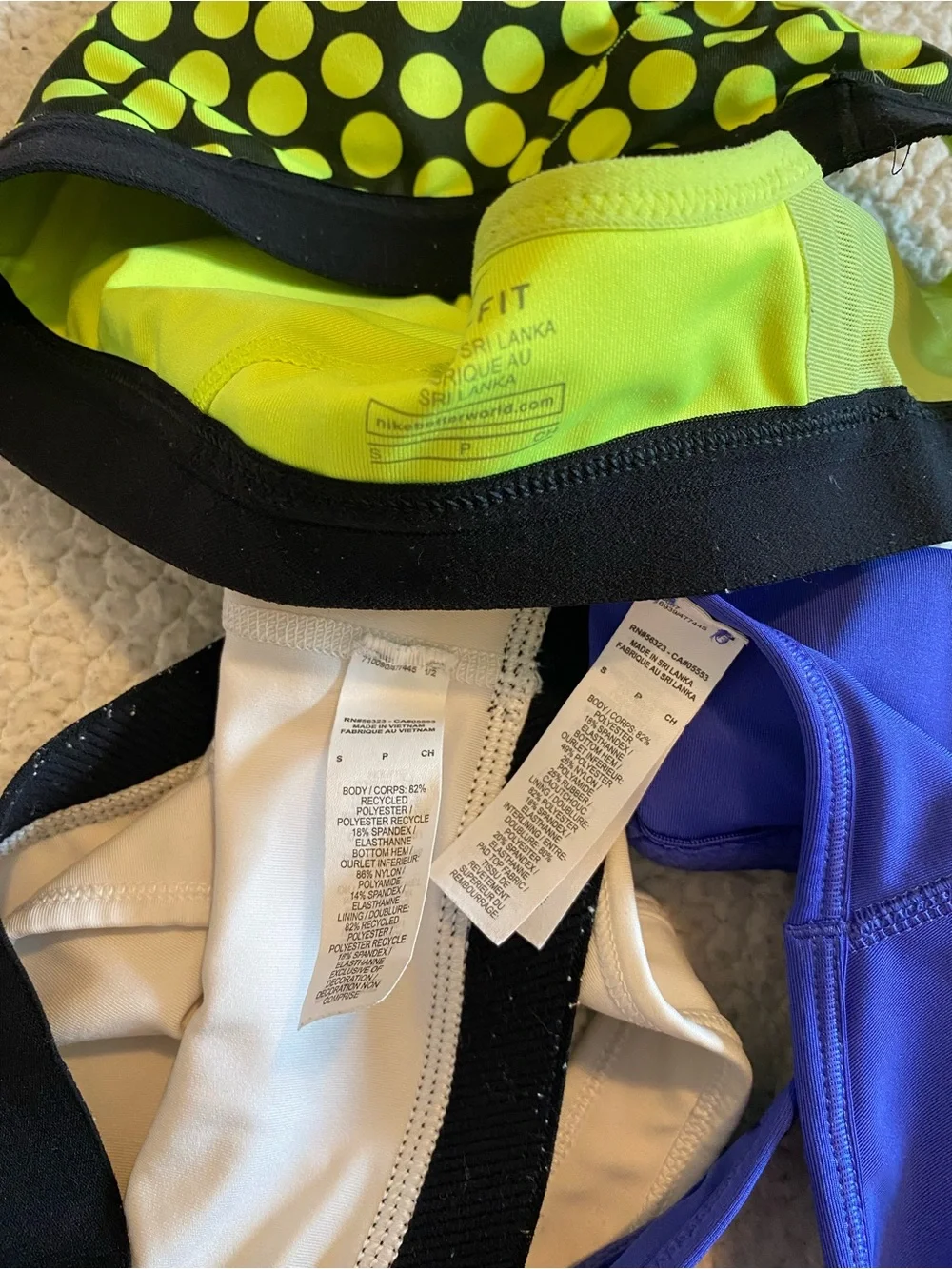 Womens Nike sports Bras